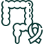 Adenocarcinoma colon cancer icon