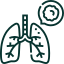 Large Cell Carcinoma lung cancer icon